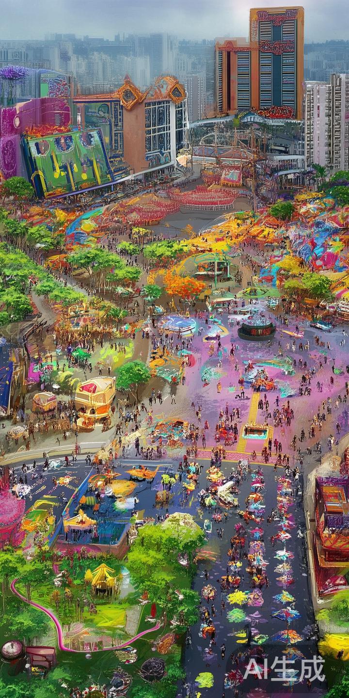 另外，澳门在推动文旅结合方面不断努力。诸如主题娱乐